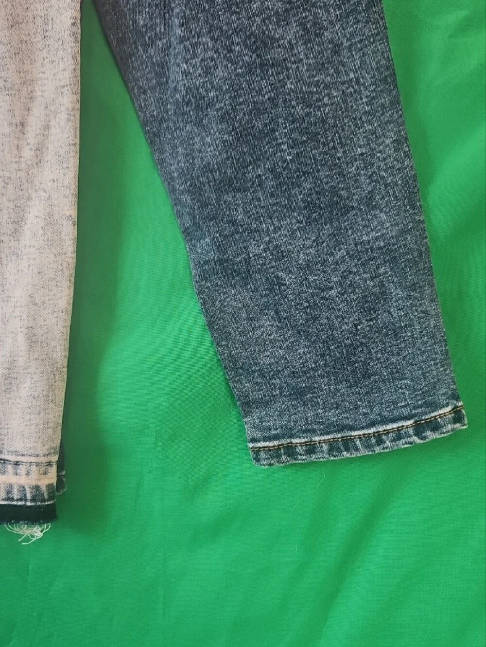 Justice Girls Distressed Light Wash and Dark Wash Denim Jeans